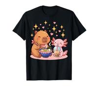 Cute Kawaii Capybara Ramen Axolotl Boba Kids Boys Girls Camiseta