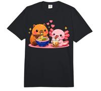 Cute Kawaii Capybara Ramen Axolotl Boba Kids Boys Girls Comfort Colors Adult Heavyweight T-Shirt