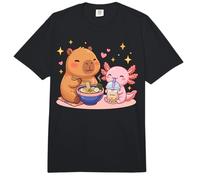 Cute Kawaii Capybara Ramen Axolotl Boba Kids Boys Girls Comfort Colors Adult Heavyweight T-Shirt