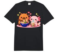 Cute Kawaii Capybara Ramen Axolotl Boba Kids Boys Girls Comfort Colors Adult Heavyweight T-Shirt