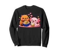 Cute Kawaii Capybara Ramen Axolotl Boba Kids Boys Girls Sudadera