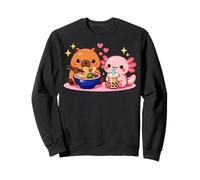 Cute Kawaii Capybara Ramen Axolotl Boba Kids Boys Girls Sudadera