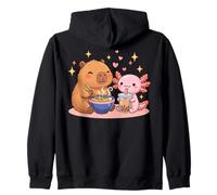 Cute Kawaii Capybara Ramen Axolotl Boba Kids Boys Girls Sudadera con Capucha