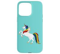 Cute Kawaii Cartoon Womens Girls Kids Unicorn Bunny Lover Carcasa para iPhone 15 Pro MAX
