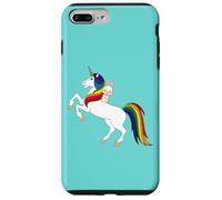 Cute Kawaii Cartoon Womens Girls Kids Unicorn Bunny Lover Carcasa para iPhone 7 Plus/8 Plus