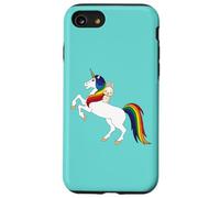 Cute Kawaii Cartoon Womens Girls Kids Unicorn Bunny Lover Carcasa para iPhone SE (2020) / 7/8