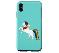 Cute Kawaii Cartoon Womens Girls Kids Unicorn Bunny Lover Carcasa para iPhone XS MAX