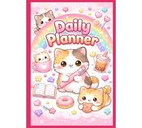Cute Kawaii Cat Daily Planner - Adorable Cats, Pastel Colors, & Fun Organization for Teens & Adults: Stay Organized with Cute Cats, Fun Stickers, and ... - Perfect for Teens, Adults, and Cat Lovers