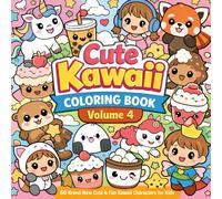 Cute Kawaii Coloring Book - Volume 4