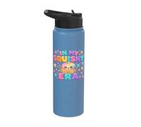 Cute Kawaii Dumpling in My Squishy Era Women Girls Graphic Stainless Steel Insulated Water Bottle