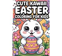 CUTE KAWAII EASTER COLORING BOOK KIDS