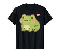 Cute Kawaii Frog Adorable Amphibian Animal, Lover Cottagecor Camiseta