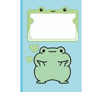 Cute Kawaii Frog Notebook | 6x9 Inches | 120 Graph Paper Pages | Aesthetic Froggy Journal with Adorable Random Doodles Inside: Adorable Green ... Sketching, Math, Bullet Notes, and More!