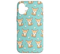 Cute Kawaii Girls Womens Kids Pattern Fennec Fox Lover Carcasa para iPhone 16 Plus
