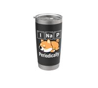 Cute Kawaii Kids I Nap Periodically Elements Shiba Inu Lover Vaso térmico de acero inoxidable de doble pared