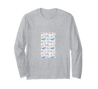 Cute Kawaii Kids Womens Girls Watercolor Axolotl Lover Manga Larga