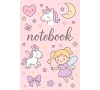 Cute Kawaii Notebook - Pastel Unicorn & Fairy Journal for Girls