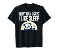 Cute Kawaii Panda, What Can I Say? I Like Sleep Camiseta