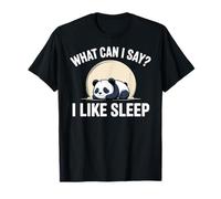 Cute Kawaii Panda, What Can I Say? I Like Sleep Camiseta