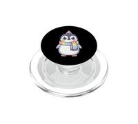 Cute Kawaii Penguin Rainbow Beanie Scarf Winter PopSockets PopGrip para MagSafe