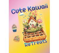 Cute Kawaii ReTreats: A whimsical wonderland of quirky homes and tiny gardens sitting atop tasty treats