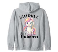 Cute Kawaii Sparkly Unicorn Pastel Magic Rainbow Fantasy Sudadera con Capucha