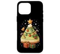 Cute Key Lime Pie Árbol de Navidad Navidad Carcasa para iPhone 16 Pro MAX