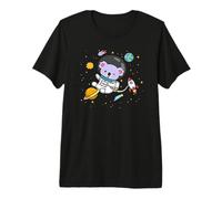 Cute Kids Boys Girls Cartoon Kawaii Space Koala Bear Lover Camiseta Premium