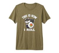 Cute Kids Japanese Kawaii Sushi This Is How I Roll Shiba Inu Camiseta Premium