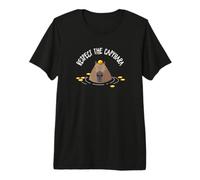 Cute Kids Mens Womens Oranges Meme Lover Respect Capybara Camiseta Premium