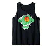 Cute Kids Superhero Birthday Gift For 6 Year Old Boys Outfit Camiseta sin Mangas