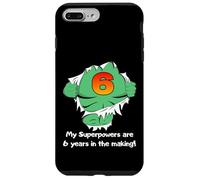 Cute Kids Superhero Birthday Gift For 6 Year Old Boys Outfit Carcasa para iPhone 7 Plus/8 Plus