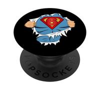 Cute Kids Superhero Birthday Gift For 6 Year Old Boys Outfit PopSockets PopGrip Adhesivo