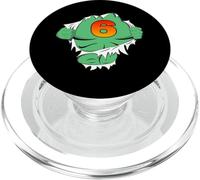 Cute Kids Superhero Birthday Gift For 6 Year Old Boys Outfit PopSockets PopGrip para MagSafe