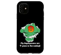 Cute Kids Superhero Birthday Gift For 9 Year Old Boys Outfit Carcasa para iPhone 11