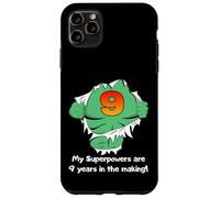 Cute Kids Superhero Birthday Gift For 9 Year Old Boys Outfit Carcasa para iPhone 11 Pro MAX
