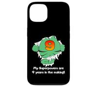 Cute Kids Superhero Birthday Gift For 9 Year Old Boys Outfit Carcasa para iPhone 13