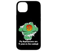 Cute Kids Superhero Birthday Gift For 9 Year Old Boys Outfit Carcasa para iPhone 14 Plus