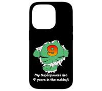 Cute Kids Superhero Birthday Gift For 9 Year Old Boys Outfit Carcasa para iPhone 14 Pro