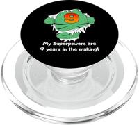 Cute Kids Superhero Birthday Gift For 9 Year Old Boys Outfit PopSockets PopGrip para MagSafe