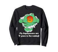 Cute Kids Superhero Birthday Gift For 9 Year Old Boys Outfit Sudadera