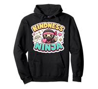 Cute Kindness Ninja Be Kind To Others Niños Niñas Bonito Sudadera con Capucha