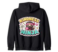 Cute Kindness Ninja Be Kind To Others Niños Niñas Bonito Sudadera con Capucha