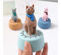 Cute Kitchen Timer Multifunctional Alarm Clock Cooking Tool Study Household