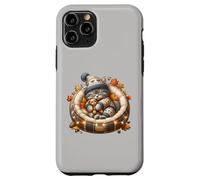 Cute Kitten Fall Accessories For Women and Girls Autumn Cat Carcasa para iPhone 11 Pro