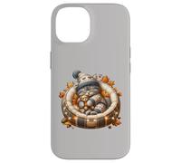 Cute Kitten Fall Accessories For Women and Girls Autumn Cat Carcasa para iPhone 14