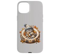 Cute Kitten Fall Accessories For Women and Girls Autumn Cat Carcasa para iPhone 15 Plus