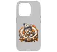 Cute Kitten Fall Accessories For Women and Girls Autumn Cat Carcasa para iPhone 15 Pro