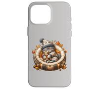 Cute Kitten Fall Accessories For Women and Girls Autumn Cat Carcasa para iPhone 16 Pro MAX