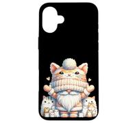 Cute Kitten Grandpa Gnome For Women And Girls Kawaii Cat Carcasa para iPhone 16 Plus